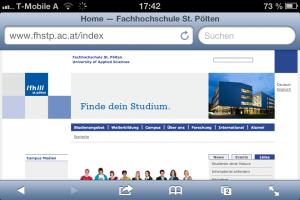Fullscreen-Button im Landscape-Modus